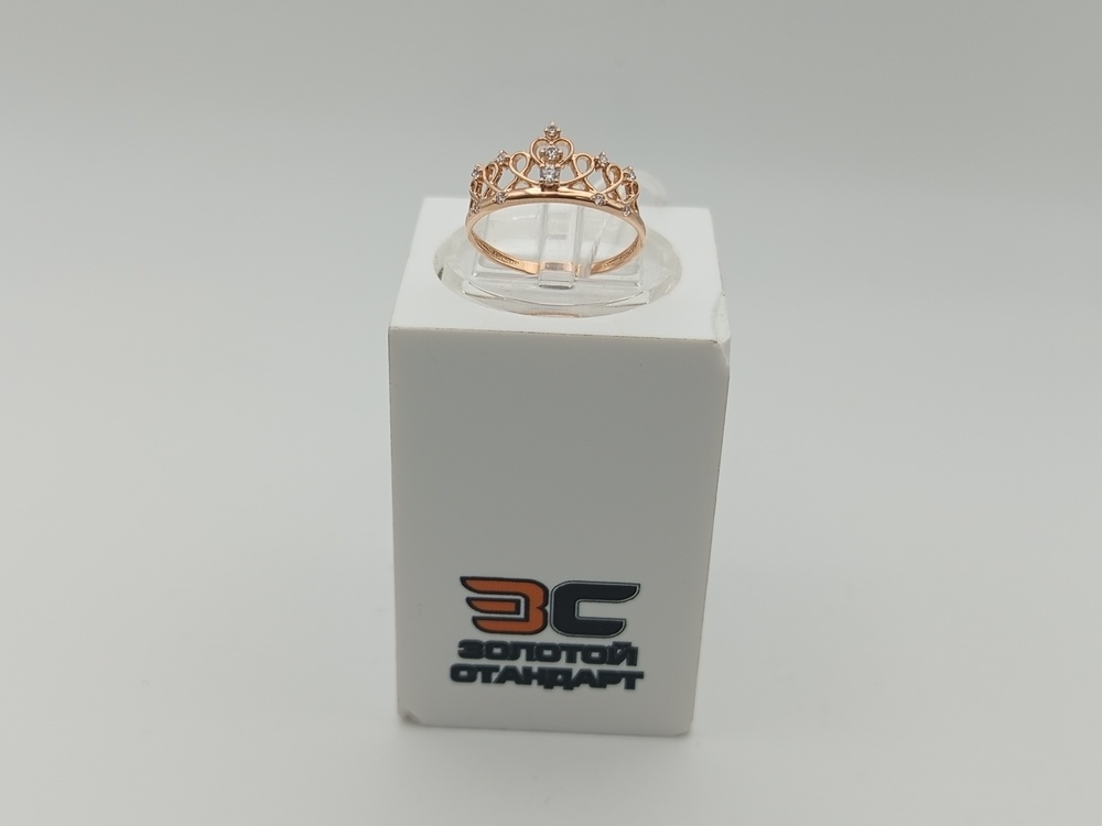 КОЛКМИ585 КОЛЬЦО С КАМНЯМИ (Au 585)