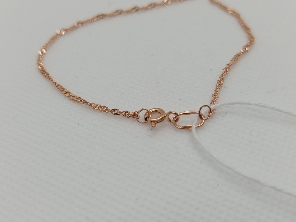 БРАСЛЕТ ПОЛНОВЕСНЫЙ Сингапур Au 585