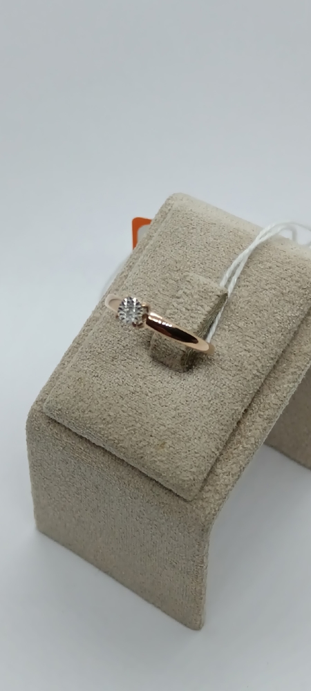 КОЛЬЦО БРИЛЛИАНТ Au 585