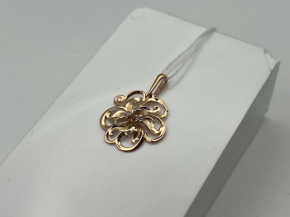 ПОДВЕСКА БРИЛЛИАНТ Au 585