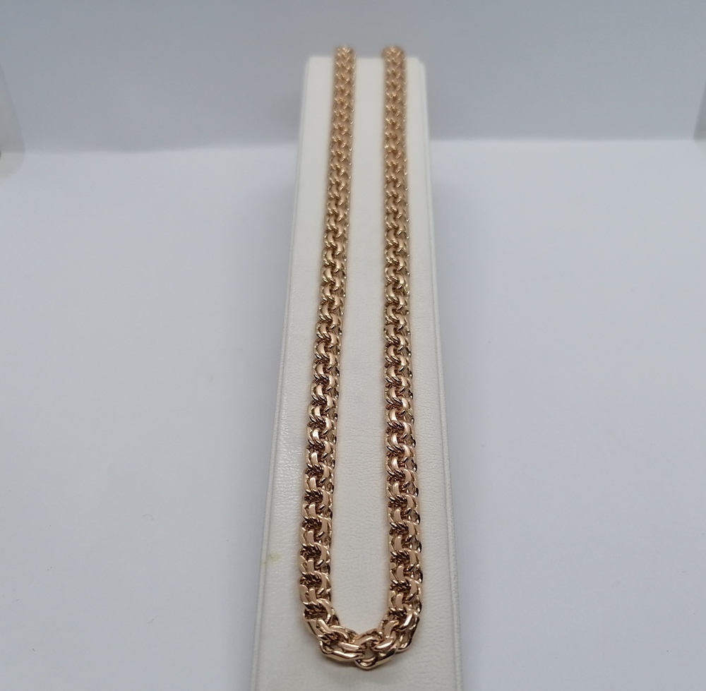 ЦЕПЬ ПОЛНОВЕСНАЯ Бисмарк (Au 585)