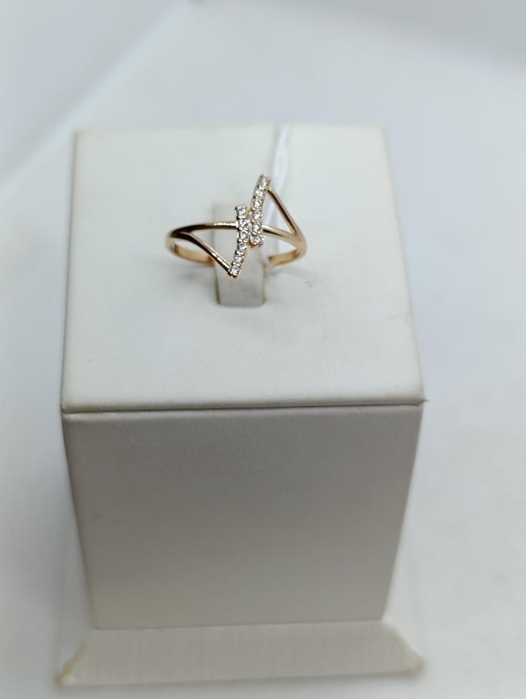 КОЛКМИ585 КОЛЬЦО С КАМНЯМИ (Au 585)