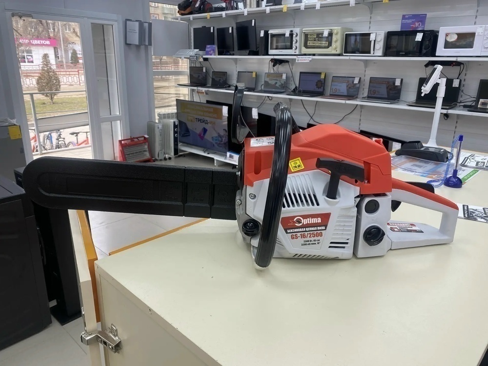 Бензопила Optima GS-16/2500