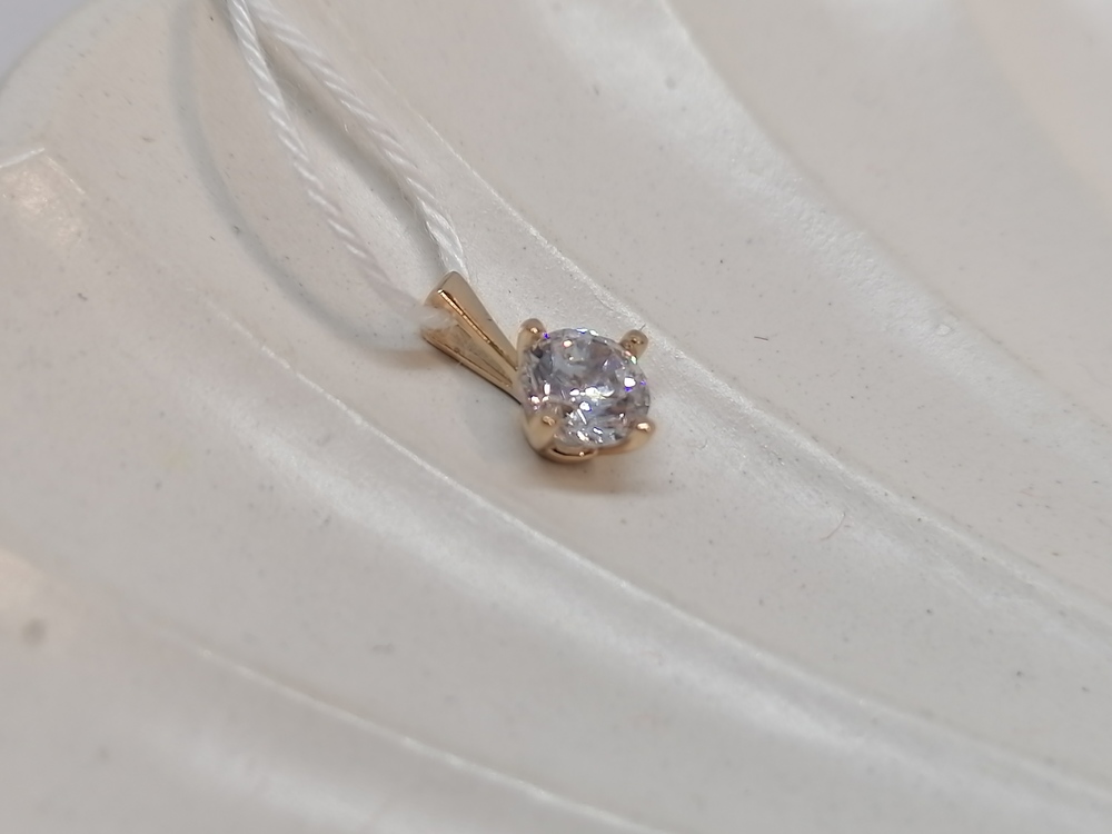 ПОДВЕСКА С КАМНЕМ (Au 585)