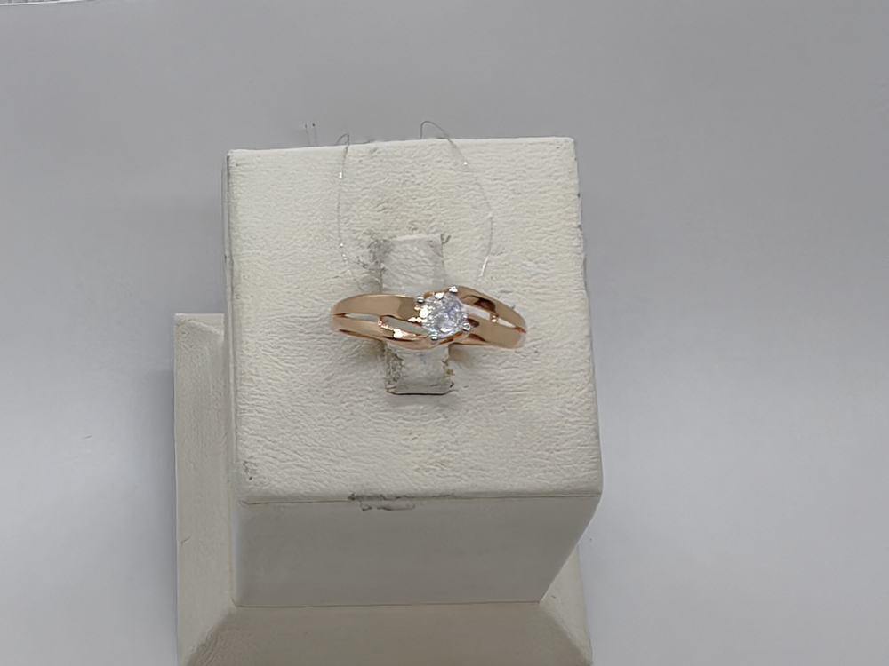 КОЛЬЦО С КАМНЕМ (Au 585)