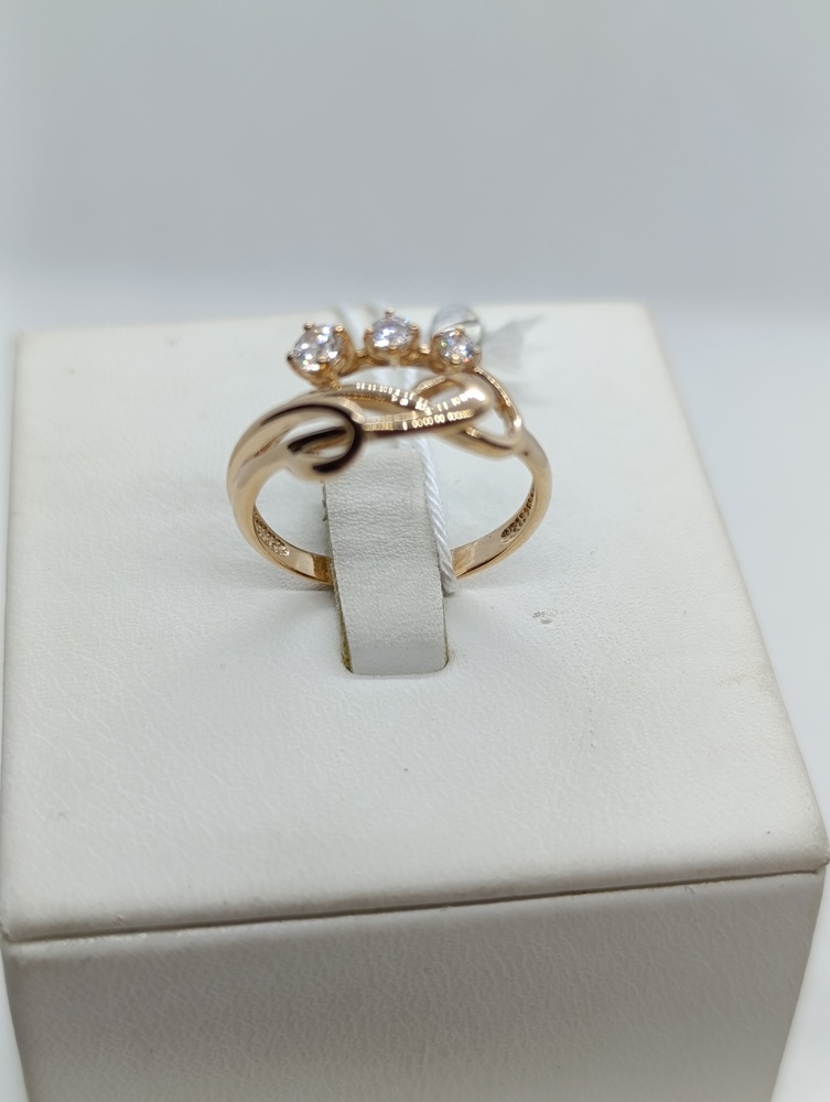 КОЛКМИ585 КОЛЬЦО С КАМНЯМИ (Au 585)