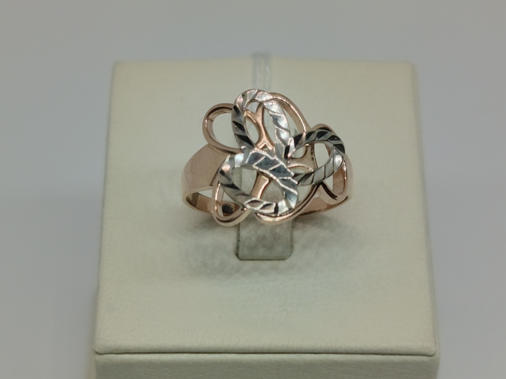 КОЛБКМ585 КОЛЬЦО БЕЗ КАМНЯ (Au 585)