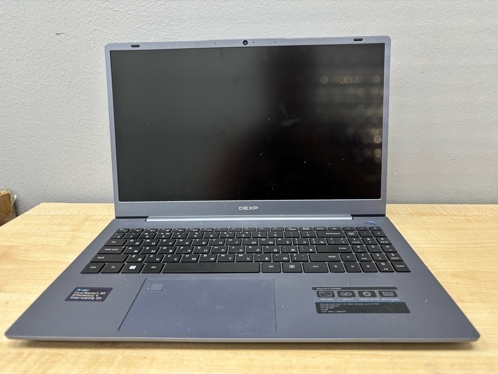 Ноутбук Dexp Atlas m15-i5w301; Core i5-1235U, Intel iris XE Graphics, 16 Гб, 512 GB, Нет