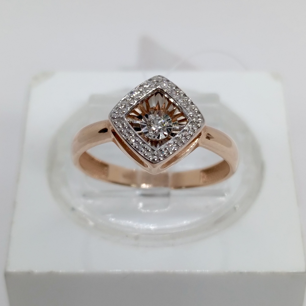 КОЛЬЦО БРИЛЛИАНТ (Au 585)