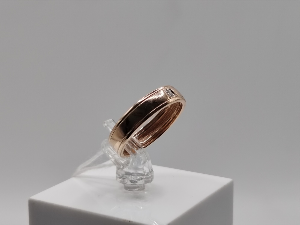 ОБРУЧАЛЬНОЕ КОЛЬЦО БРИЛЛИАНТ Au 585