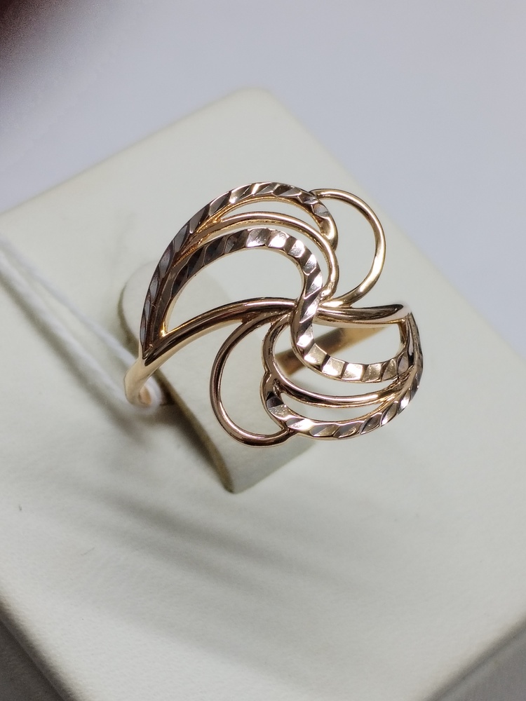 КОЛБКМ585 КОЛЬЦО БЕЗ КАМНЯ (Au 585)