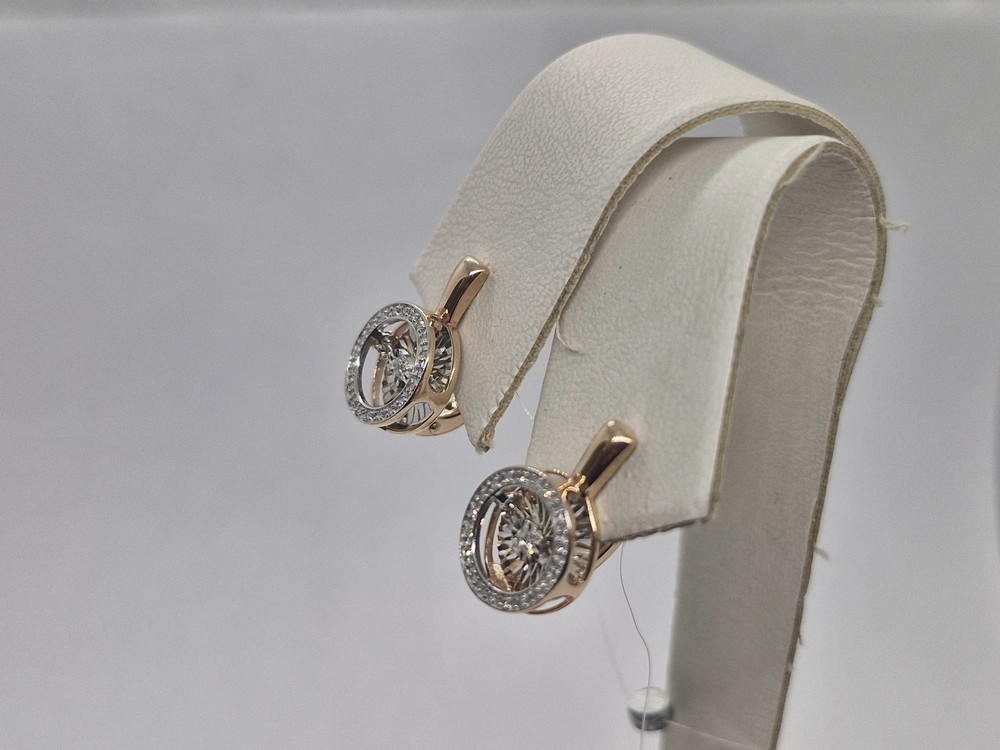 СЕРЬГИ БРИЛЛИАНТ (Au 585)