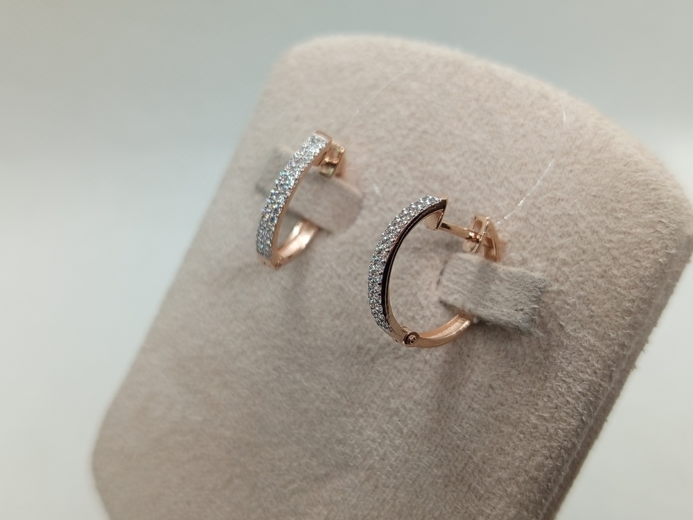 СЕРЬГИ С КАМНЯМИ (Au 585)