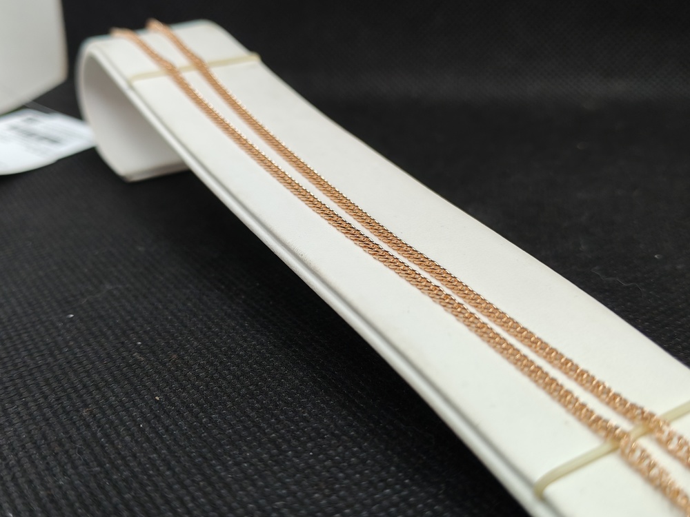 ЦЕПЬ ПОЛНОВЕСНАЯ Ромб двойной (Au 585)