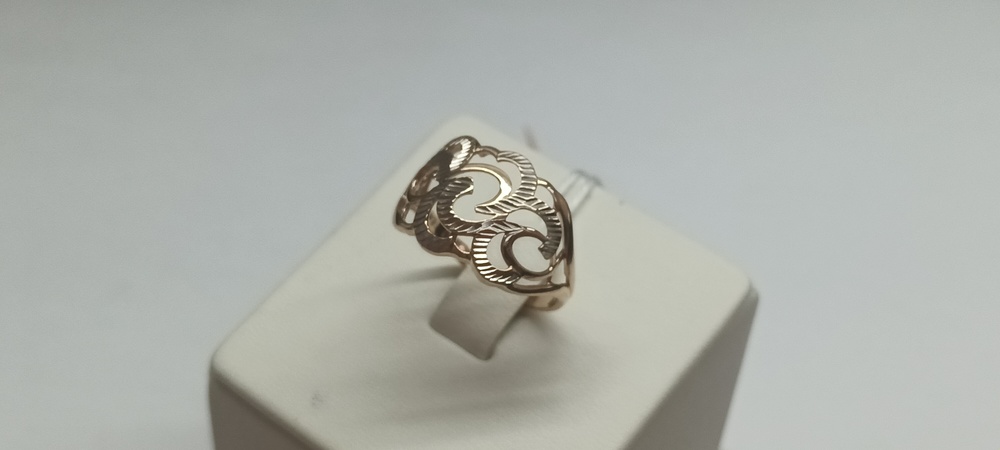 КОЛБКМ585 КОЛЬЦО БЕЗ КАМНЯ (Au 585)