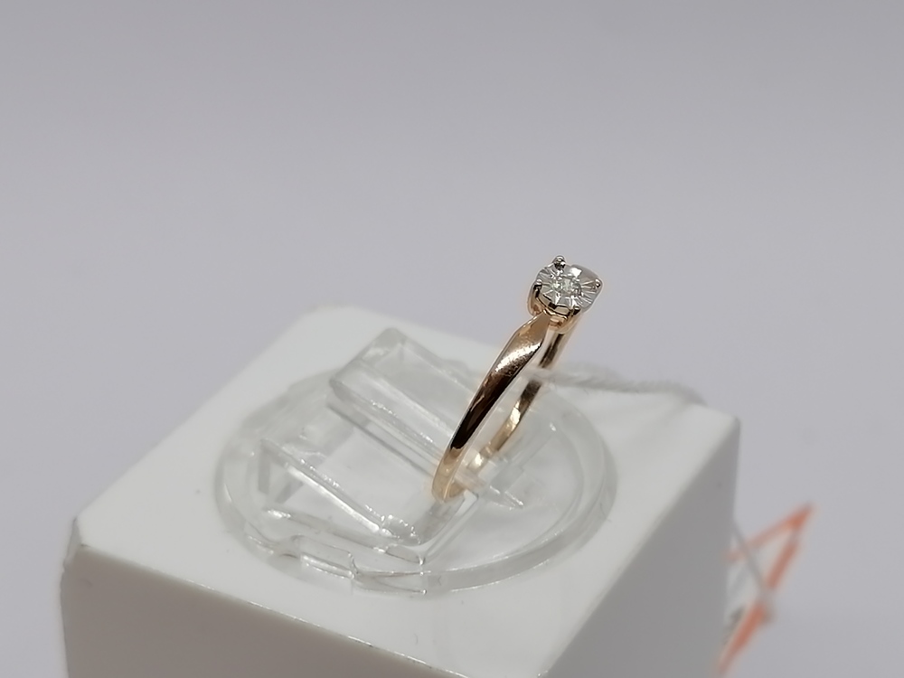 КОЛЬЦО БРИЛЛИАНТ Au 585