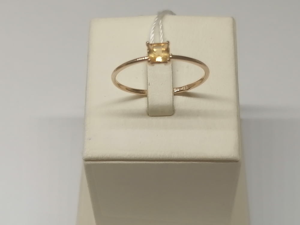 КОЛЬЦО С КАМНЕМ (Au 585)