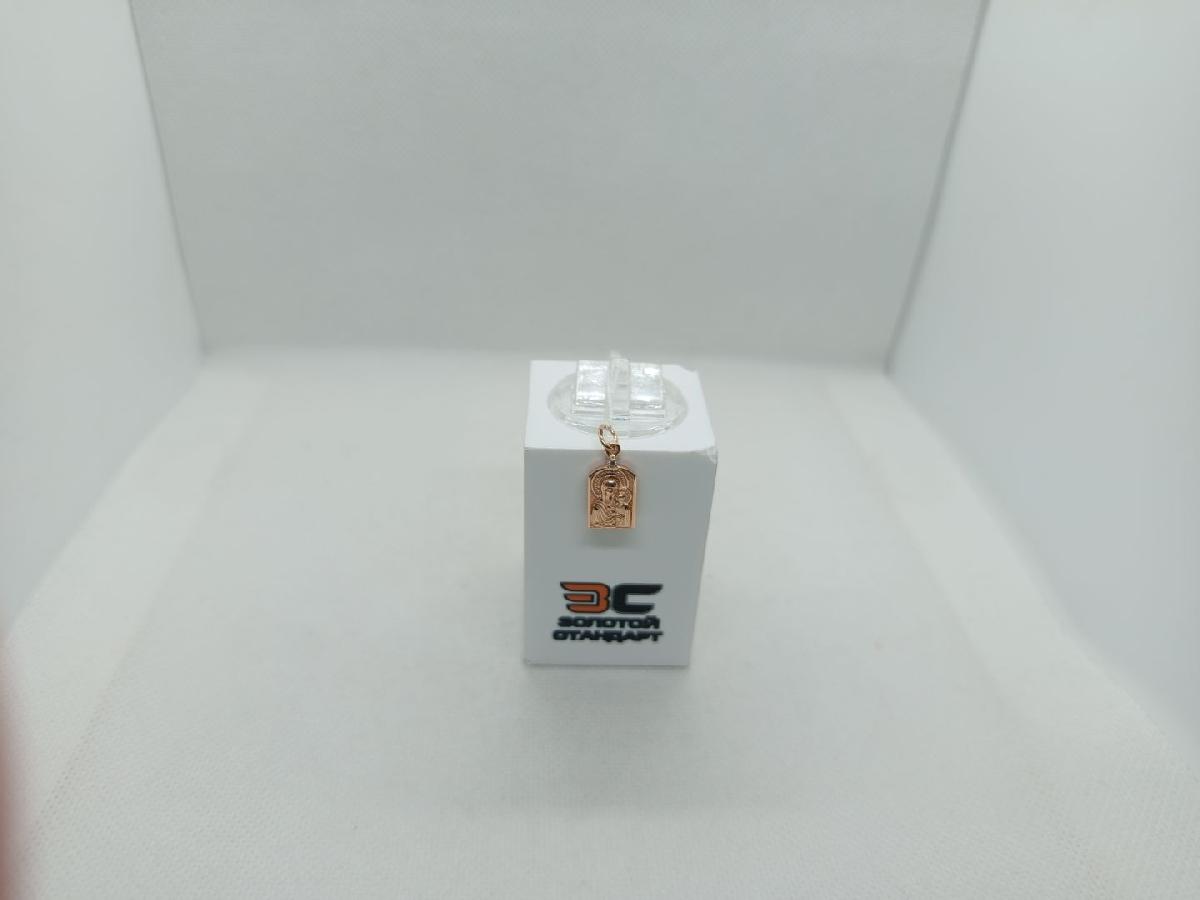 ПОДВЕСКА ИКОНА С КАМНЕМ (Au 585)