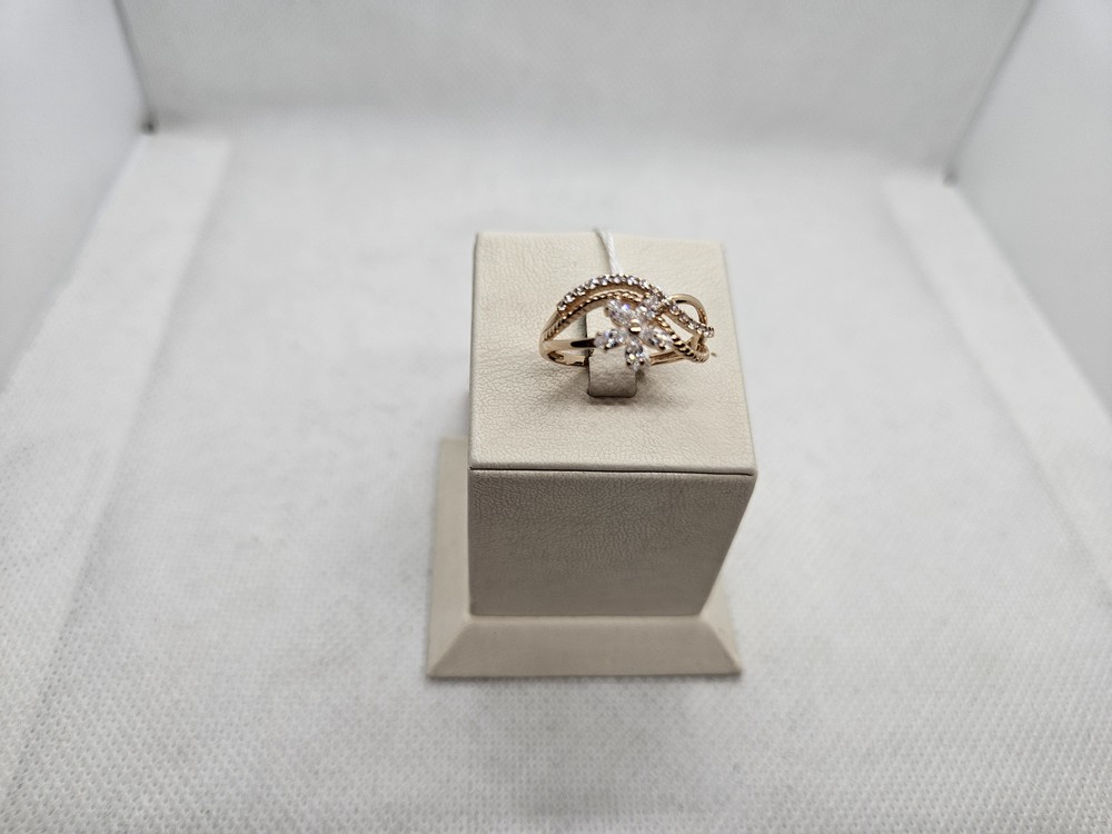 КОЛКМИ585 КОЛЬЦО С КАМНЯМИ (Au 585)