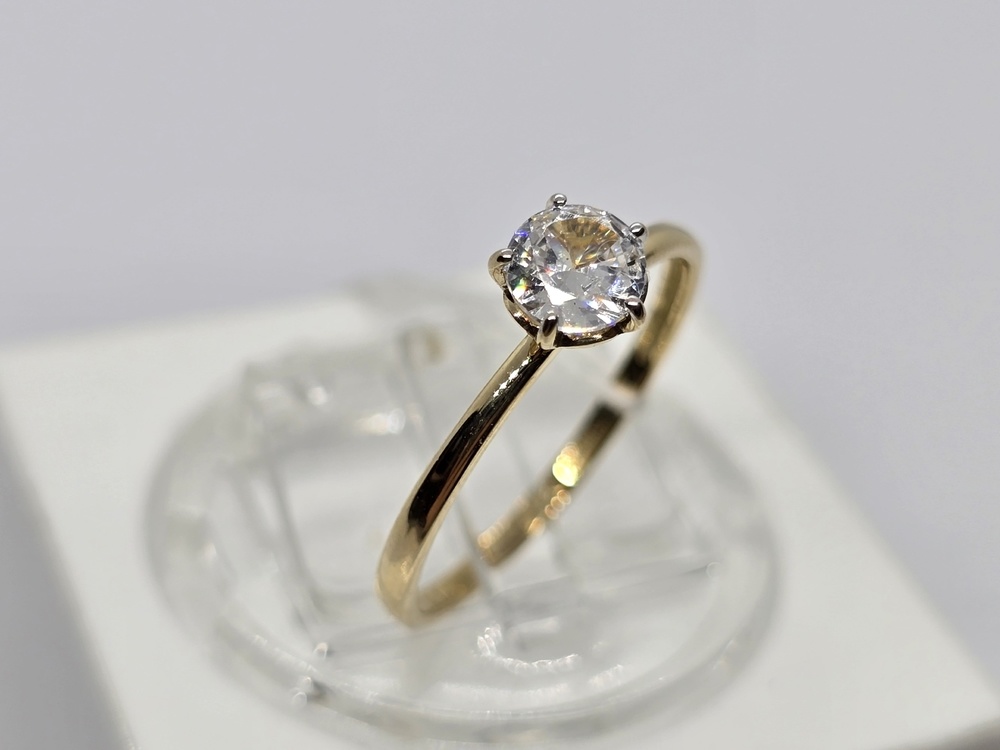 КОЛЬЦО С КАМНЕМ (Au 585)