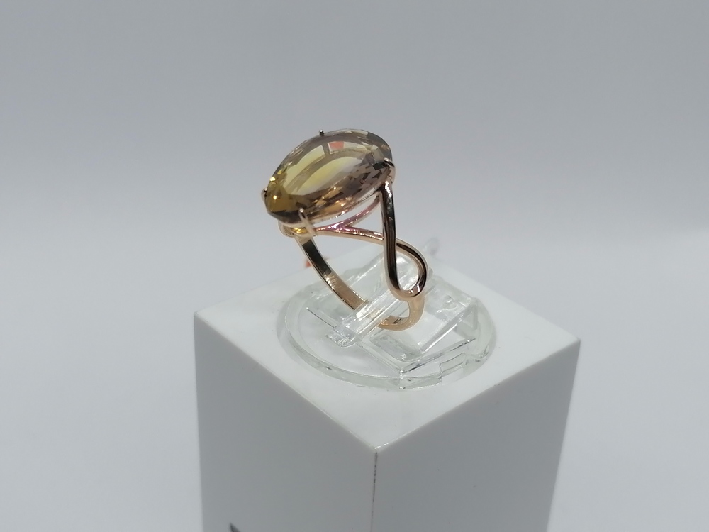 КОЛЬЦО С КАМНЕМ (Au 585)