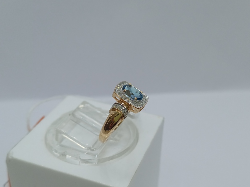 КОЛЬЦО БРИЛЛИАНТ Au 585