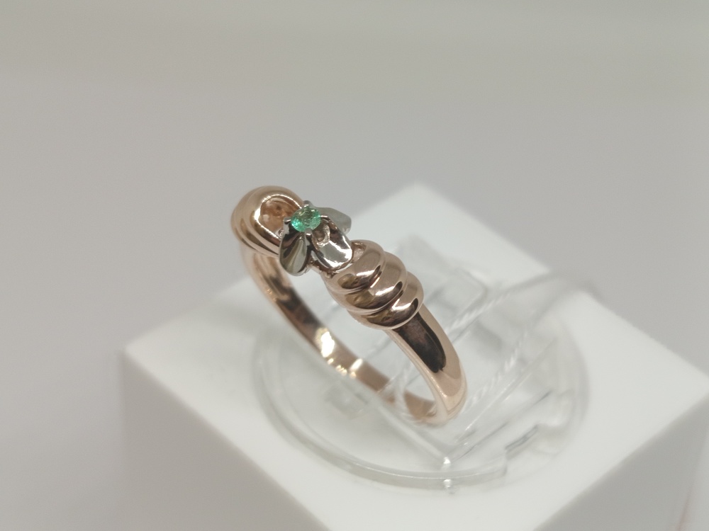 КОЛЬЦО С КАМНЕМ (Au 585)