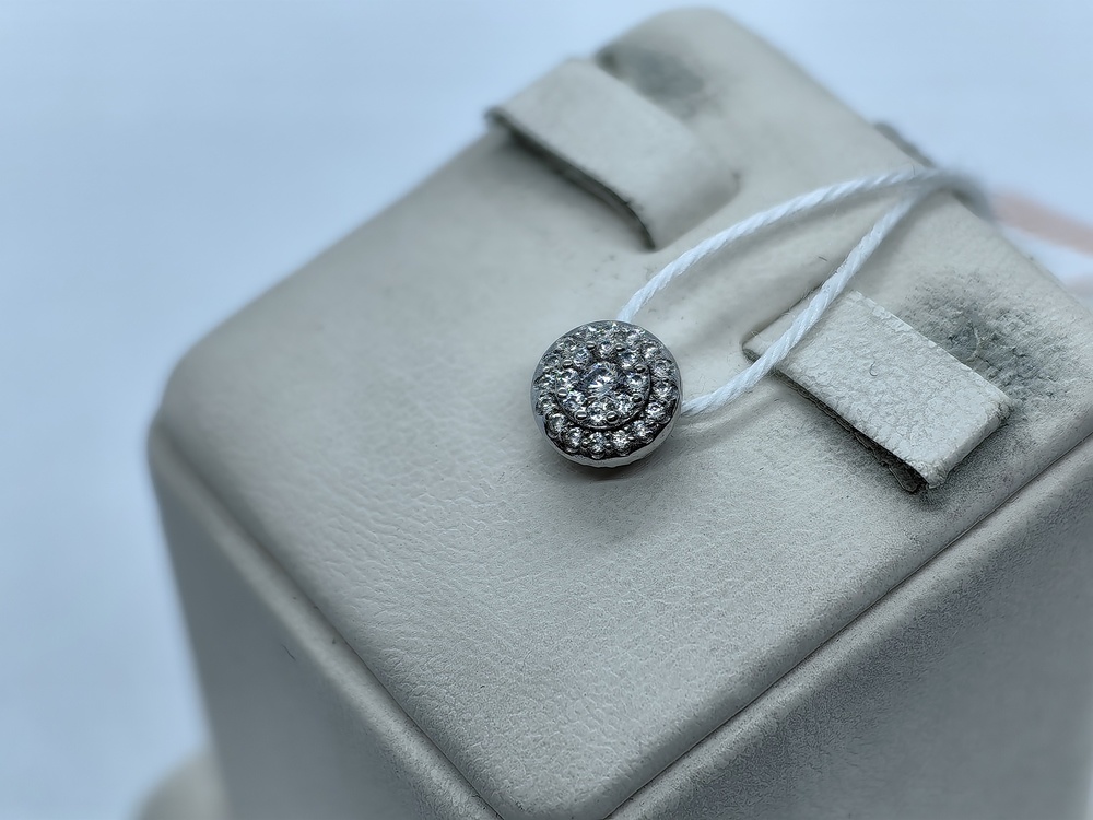 ПОДВЕСКА С КАМНЯМИ (Au 585)