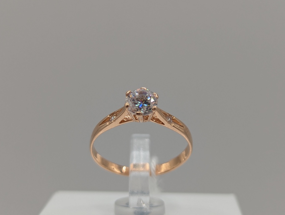 КОЛКМИ585 КОЛЬЦО С КАМНЯМИ (Au 585)