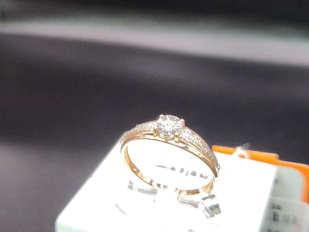 КОЛЬЦО БРИЛЛИАНТ Au 585