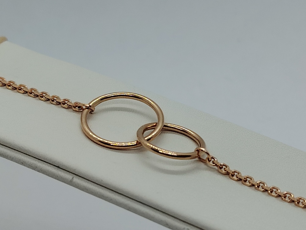 БРАСЛЕТ ПОЛНОВЕСНЫЙ Фантазия (Au 585)