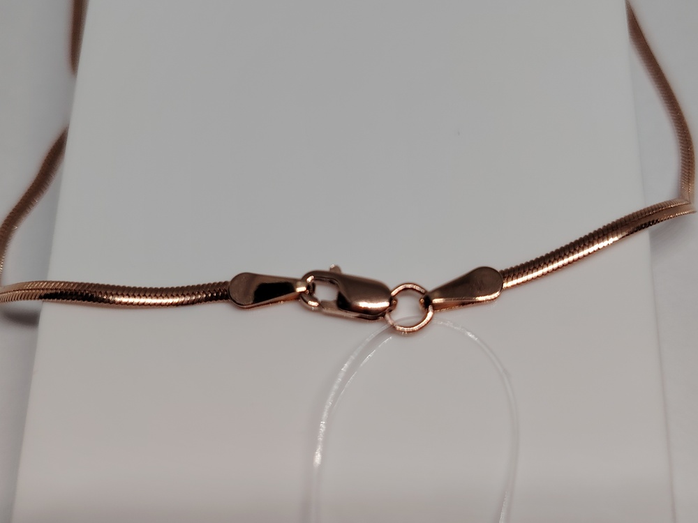 ЦЕПЬ ПОЛНОВЕСНАЯ Снейк плоский (Au 585)