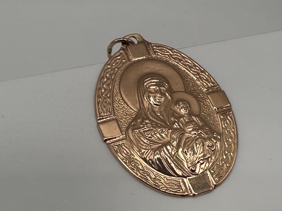 ПОДИБК585 ПОДВЕСКА ИКОНА БЕЗ КАМНЯ (Au 585)