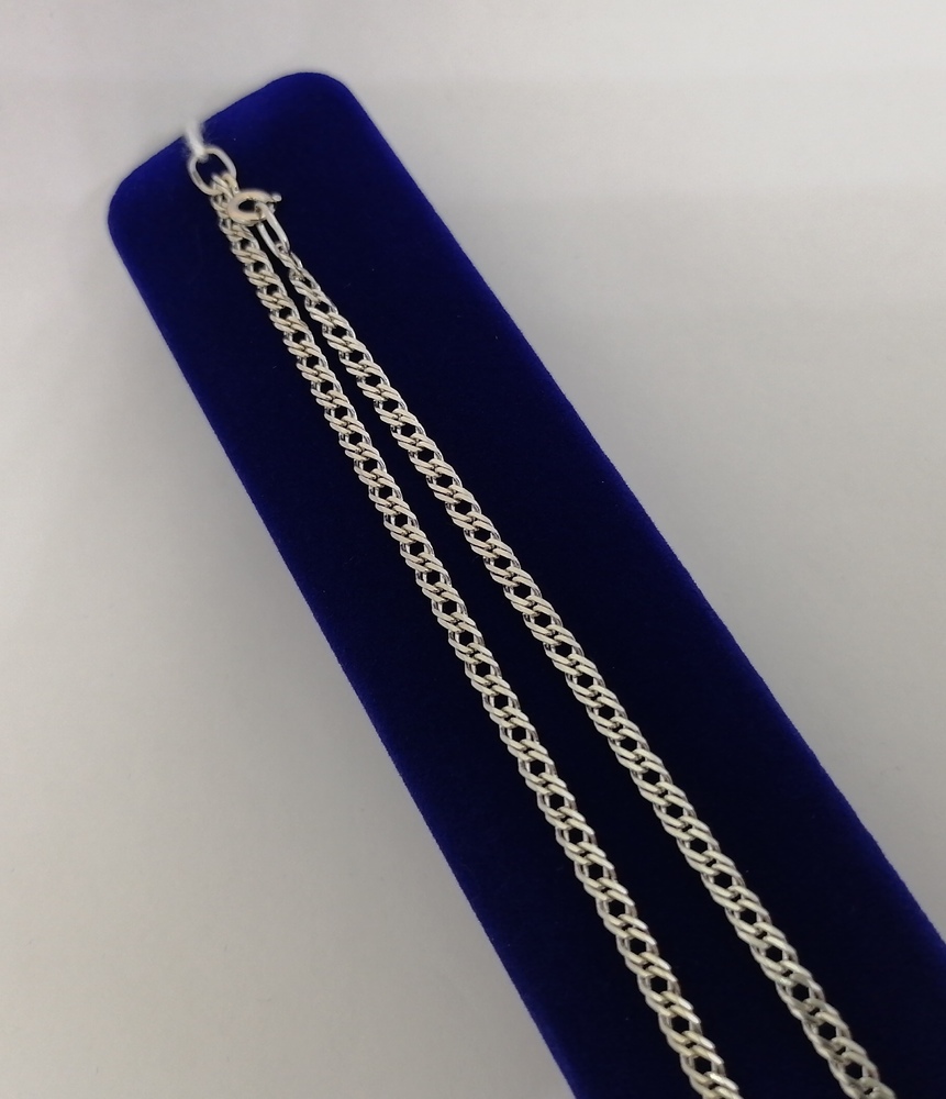 ЦЕПЬ ПОЛНОВЕСНАЯ Ромб двойной (Au 585)