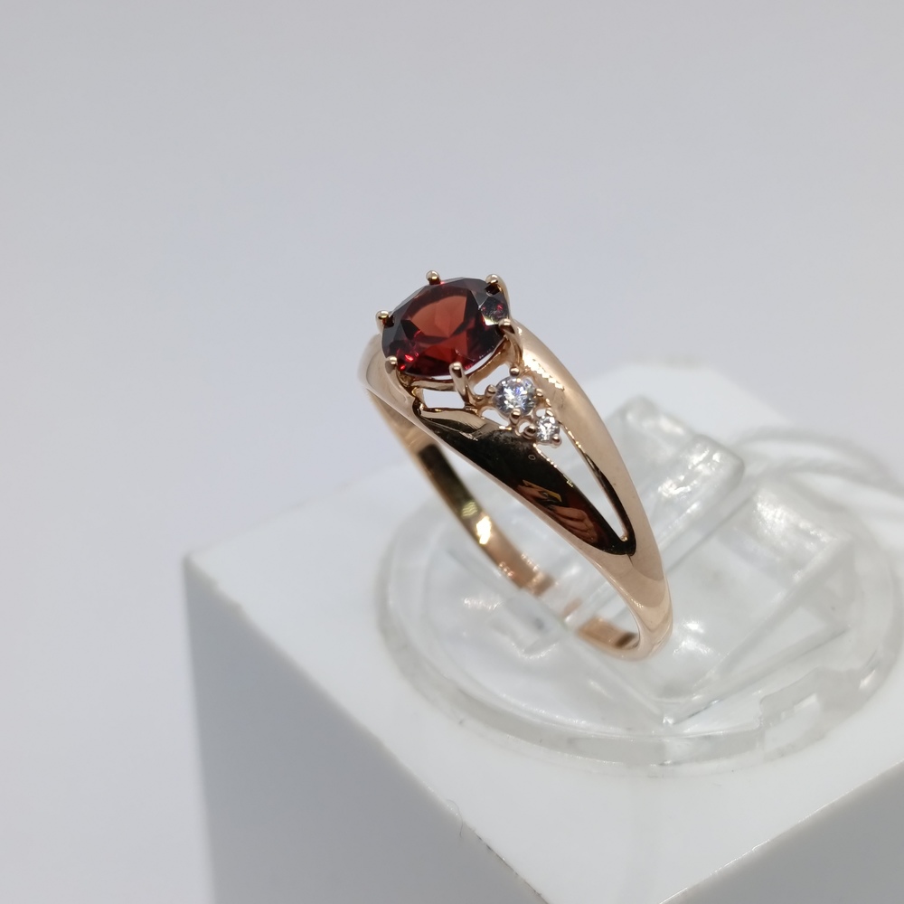 КОЛКМИ585 КОЛЬЦО С КАМНЯМИ (Au 585)