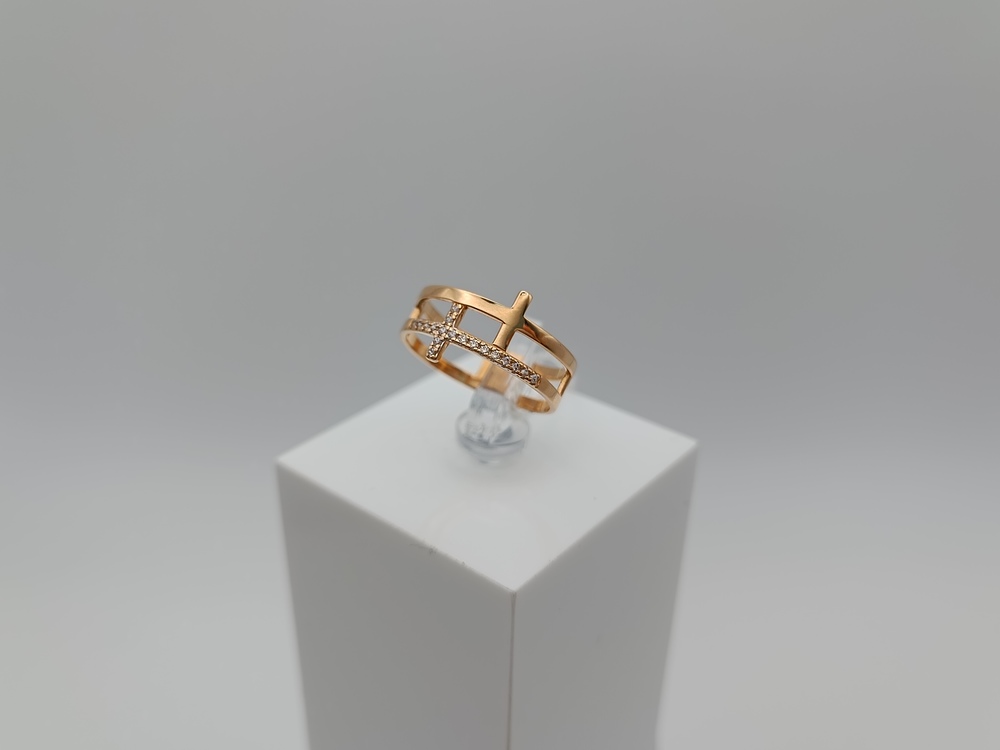 КОЛКМИ585 КОЛЬЦО С КАМНЯМИ (Au 585)