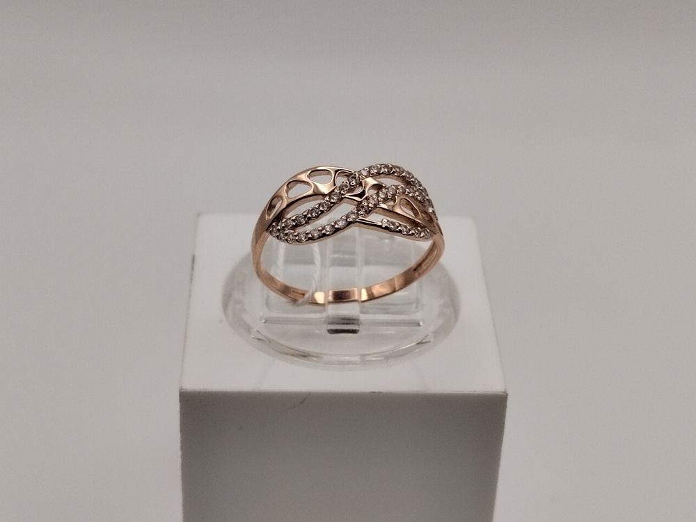 КОЛКМИ585 КОЛЬЦО С КАМНЯМИ (Au 585)