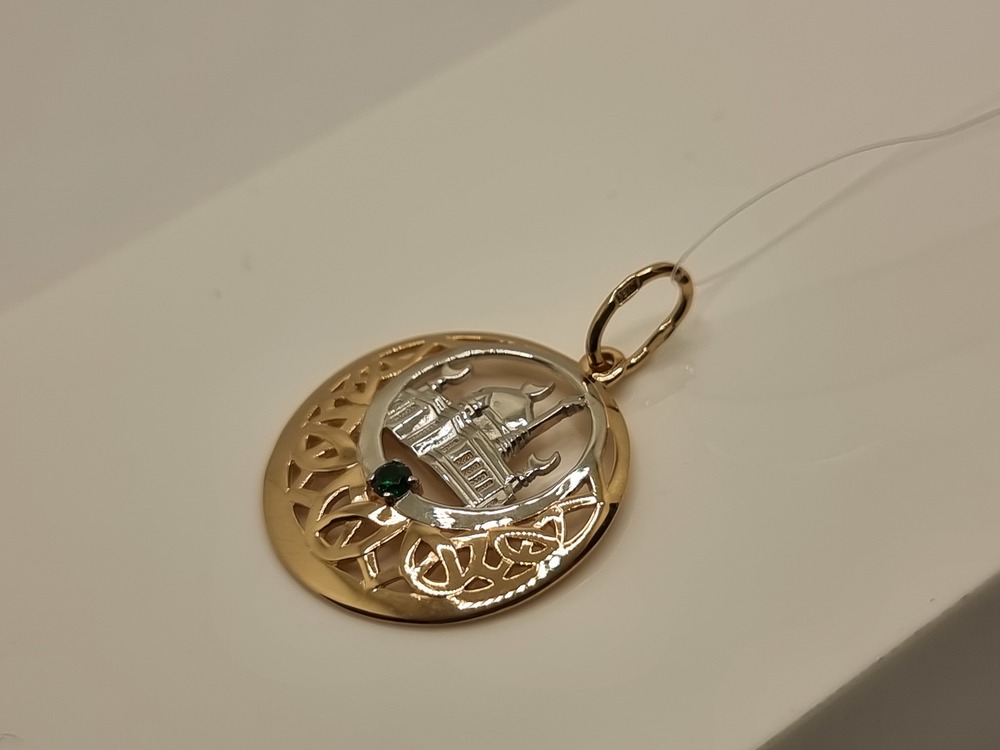 ПОДВЕСКА МЕЧЕТЬ с камнем (Au 585)
