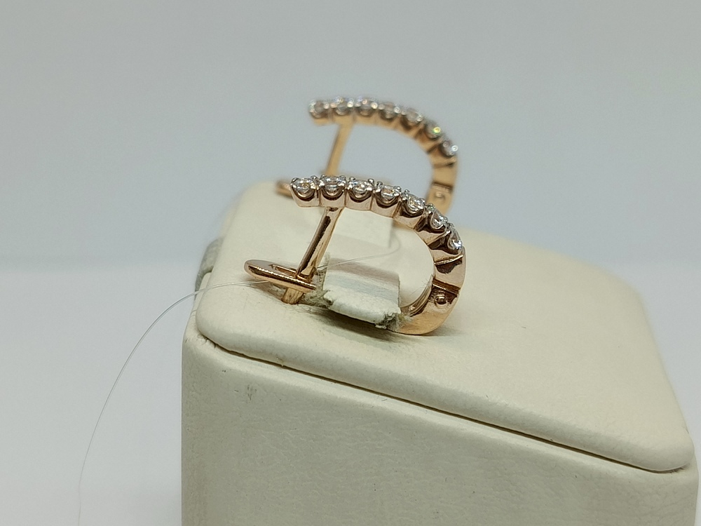 СЕРЬГИ С КАМНЯМИ (Au 585)