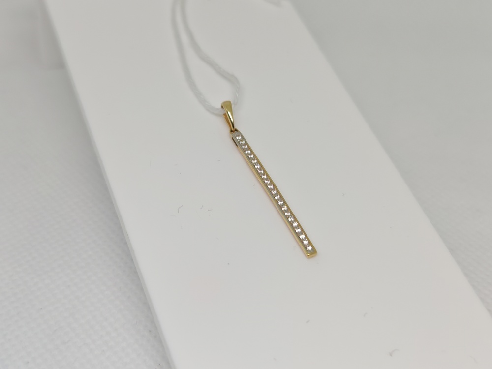 ПОДВЕСКА С КАМНЯМИ (Au 585)