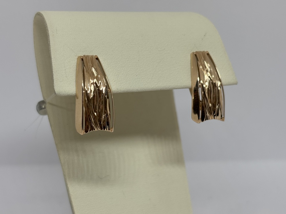 СЕРЬГИ БЕЗ КАМНЯ (Au 585)