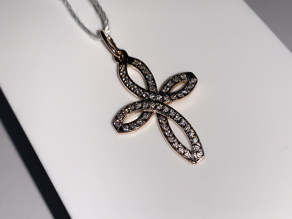 ПОДВЕСКА С КАМНЯМИ (Au 585)