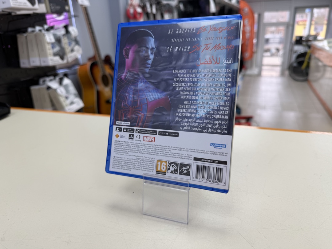 Игра  Playstation 5 Spider-Man Miles Morales