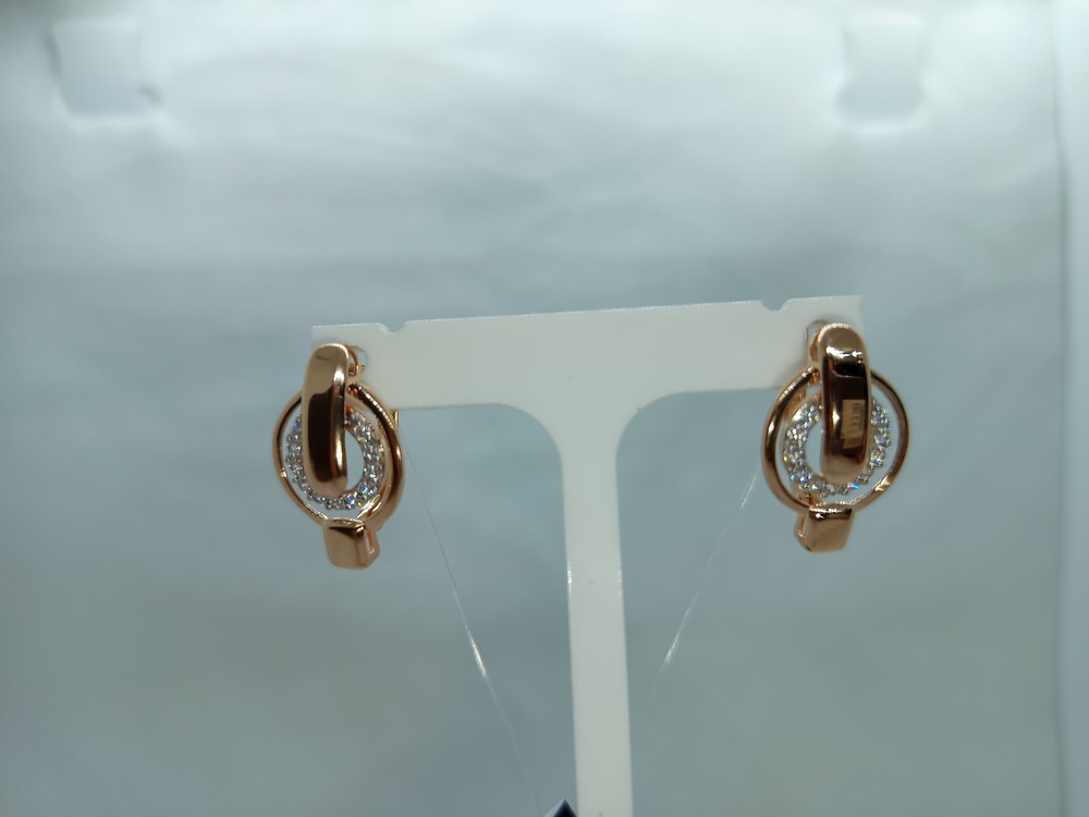 СЕРЬГИ С КАМНЯМИ (Au 585)