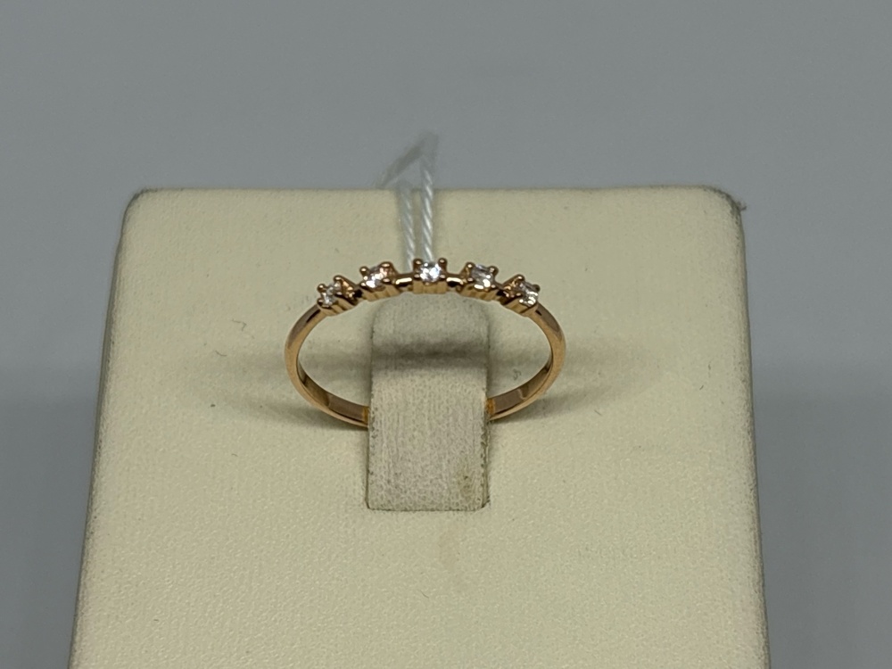 КОЛКМИ585 КОЛЬЦО С КАМНЯМИ (Au 585)