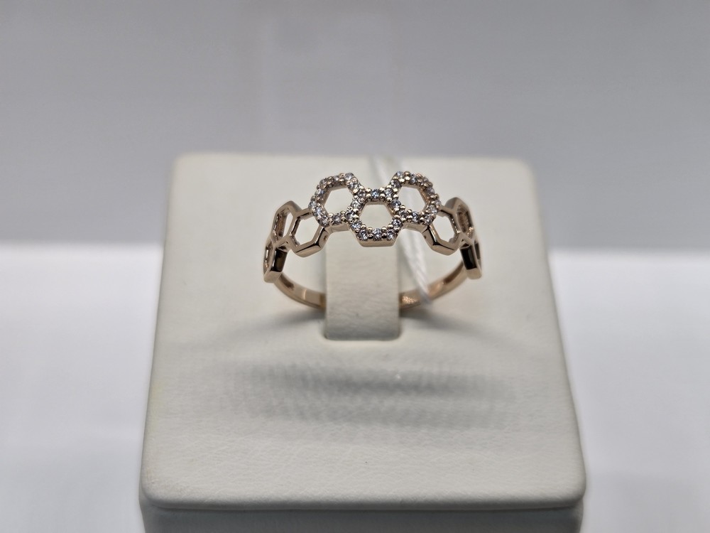 КОЛКМИ585 КОЛЬЦО С КАМНЯМИ (Au 585)