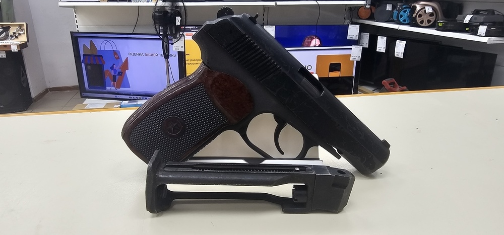Пистолет пневматический ПМ МР-654К Cal 4.5mm