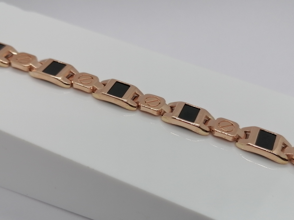 БРАСЛЕТ С КАМНЯМИ (Au 585)