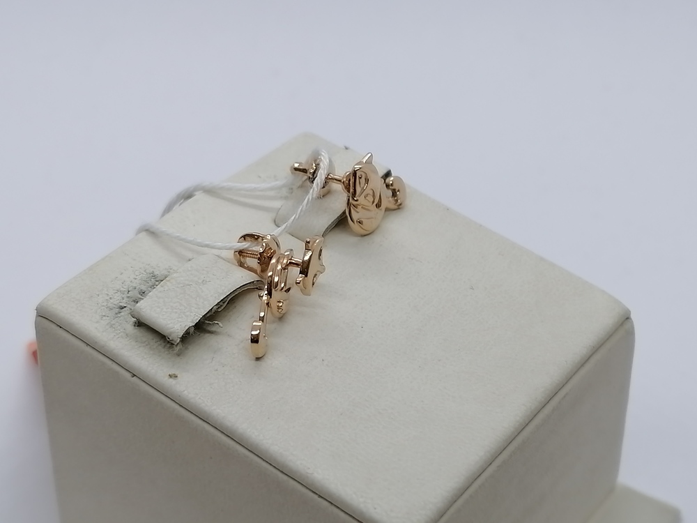 СЕРЬГИ ПУСЕТЫ (Au 585)