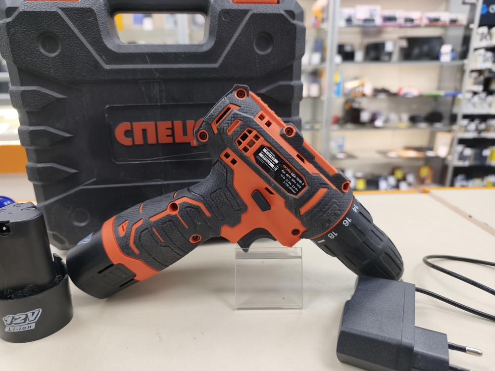 Шуруповерт Спец БДА-12Ли-3